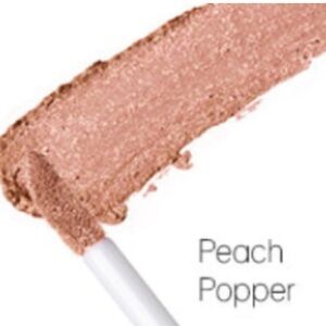 Pop Beauty Topper Popper Metallic Lip Stain Peach Popper NIB